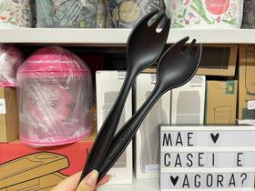 Pegadores Tupperware Allegra Preto - 2 Peças