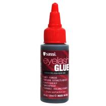 Pegamento para Pestañas Sassi Oscuro 30 mL a Prueba de Agua con Extractos Naturales