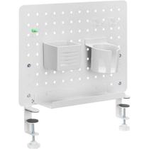 Pegboard Office Painel Organizador Fortrek Grid Space 42x48 Branco F002