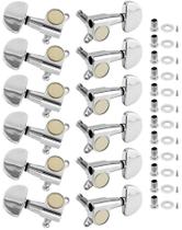 Pegs de afinação de guitarra QWORK 12 PCS para eletricidade ou acústica