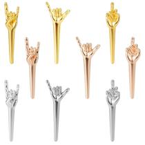 Pegs de prancha de cribbage PEUTIER Metal Funny Finger 9 unidades (3 cores)