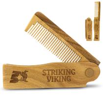 Peine para Barba Plegable de Madera de Sándalo Striking Viking 40mL