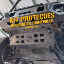 Peito de Aço e Protetor de Diferencial Dianteiro Pajero Full