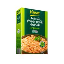 Peito de Frango Cozido e Desfiado Orgânico 250g - Vapza