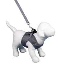 Peitoral Aerado Cinza para Cães PP - Urban Puppy