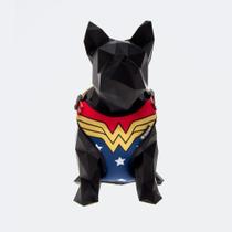 Peitoral air para cachorros Mulher Maravilha Tam G FreeFaro - Free faro