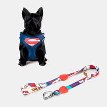 Peitoral Air Super Pets para Cães + Guia Personalizada - M - Freefaro