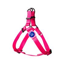 Peitoral Americano para Cachorros - Impulso Rosa Neon