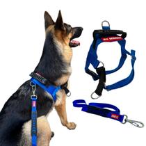 Peitoral Anti-puxão G Com Guia para Cachorros Fortes - Canadá K9