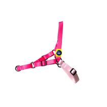 Peitoral Antipuxão para Cachorros - Hype Rosa Neon
