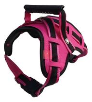 Peitoral Cão Seguro E Confortável Com Guia - Pass - Oncinha P