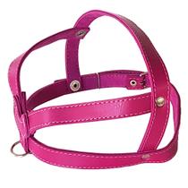 Peitoral Coleira Para Cachorro em Couro Ajustável Reforçada Cães Pet N 8 Peitoral Coleira Para Cachorro em Couro Ajustável Reforçada Cães Pet N 8