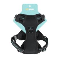 Peitoral Colete para Cachorro Pet Bubble para Guia Up4you Preto Peitoral Colete para Cachorro Pet Bubble para Guia Up4you Preto