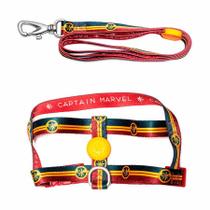 Peitoral com Guia Piticas Capitain Marvel - Tamanho P