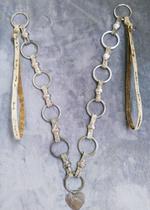 Peitoral Couro Crú Argolado Todo Com Bombinha Cavalo Muares Oferta