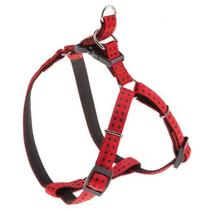 Peitoral Cricket Estofado Colorido para Passeio com Cães - Pequeno - Ferplast