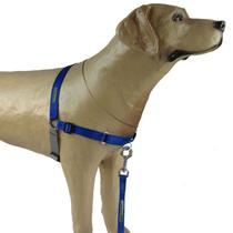 Peitoral Easy Walk Anti Puxão K9 Spirit Azul Tam PX