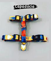 Peitoral h + guia (capadócia) - tamanho p Peitoral h + guia (capadócia) - tamanho p