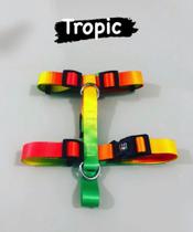 Peitoral h + guia (tropic) - tamanho pp