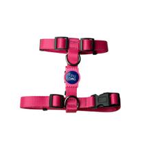 Peitoral H para Cachorros Shudog - Impulso Rosa Neon