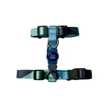 Peitoral H para Cachorros Shudog - Square Azul