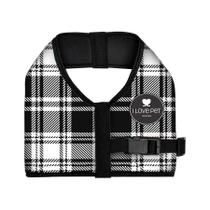 Peitoral I Love Pet Design para Cães Cinza e Preto - Tamanho 2 Peitoral I Love Pet Design para Cães Cinza e Preto - Tamanho 2