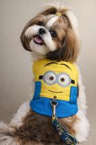Peitoral Minnions para cachorro e Gato Tamanho:EXPP Peitoral Minnions para cachorro e Gato Tamanho:EXPP