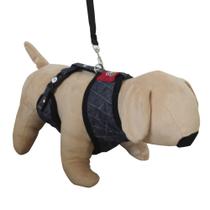 Peitoral para Cachorro em Jeans Martelado - Modelo Tradicional Peitoral para Cachorro em Jeans Martelado - Modelo Tradicional