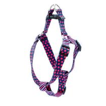 Peitoral para cachorro PINK DOTS - azul e pink - WALKIEDOG Peitoral para cachorro PINK DOTS - azul e pink - WALKIEDOG