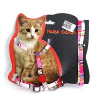 Peitoral Para Gato Médio 90cm LD Pet