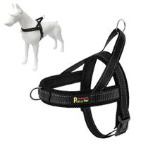 Peitoral PLUTUS PET L Preto Anti-puxão Refletivo Peitoral PLUTUS PET L Preto Anti-puxão Refletivo