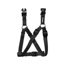 Peitoral Step In para cachorros Marketpet Black Peitoral Step In para cachorros Marketpet Black