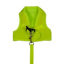 Peitoral Urban Puppy Aerado Amarelo para Cães M