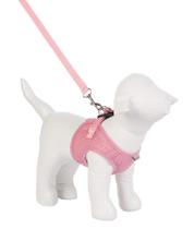 Peitoral Urban Puppy para Cães Colete Aerado Rosa - Tamanho G