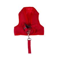 Peitoral Urban Puppy para Cães Colete Aerado Vermelho GG