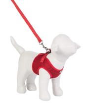 Peitoral Urban Puppy para Cães Colete Aerado Vermelho - Tamanho M