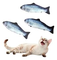 Peixe Azul Brinquedo Para Pet AZUL