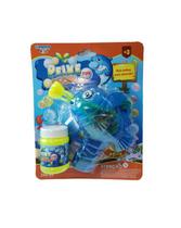 Peixe Azul Lança Bolhas De Sabão Com Luz Company Kids