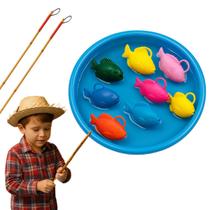 Peixe de Plástico Para Pescaria 10uni Pesca Festa Junina