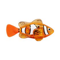 Peixe Palhaço Robótico Elétrico Fotossensível Para Decoração De Aquário E Brinquedo Para Gatos