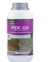 Pek ox - removedor de ferrugens e oxidações para pedras - pisoclean - 1 litro Pek ox - removedor de ferrugens e oxidações para pedras - pisoclean - 1 litro
