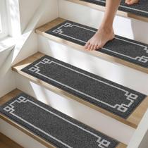 Peldaños para Escaleras BEQHAUSE Antideslizantes Lavables 23x71 cm, 4 piezas Peldaños para Escaleras BEQHAUSE Antideslizantes Lavables 23x71 cm, 4 piezas