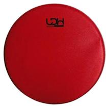 Pele 14" One Custom Vermelha Porosa Bateria CT Snare LDH Pele 14" One Custom Vermelha Porosa Bateria CT Snare LDH