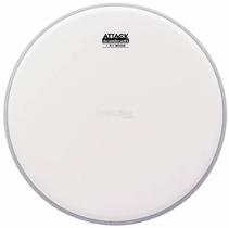 Pele Attack Drumheads 1-Ply Medium Coated Frost Bite 10 Filme Único Porosa DHAFB10C Pele Attack Drumheads 1-Ply Medium Coated Frost Bite 10 Filme Único Porosa DHAFB10C