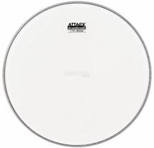 Pele Attack Drumheads 2-Ply Medium Clear 18 Filme Duplo Transparente DH18 com Borda Tone Ridge Pele Attack Drumheads 2-Ply Medium Clear 18 Filme Duplo Transparente DH18 com Borda Tone Ridge