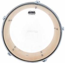 Pele Attack Drumheads 2-Ply Thin Skin Clear 14 Filme Duplo Transparente Mais Fino DHTS2-14 Pele Attack Drumheads 2-Ply Thin Skin Clear 14 Filme Duplo Transparente Mais Fino DHTS2-14