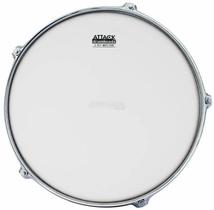 Pele Attack Drumheads 2-Ply Thin Skin Coated 10 Filme Duplo Porosa Mais Fina DHTS2-10C