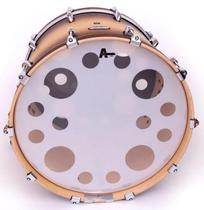 Pele Attack Drumheads Orbit2 de 20 Pele de Bumbo FIlme Duplo com um dos filmes furado e fechado Pele Attack Drumheads Orbit2 de 20 Pele de Bumbo FIlme Duplo com um dos filmes furado e fechado