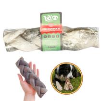 Pele Bovina Média Luv Petiscos Mordedor Natural para Cachorro Pele Bovina Média Luv Petiscos Mordedor Natural para Cachorro