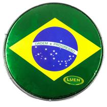Pele Brasil Para Pandeiro 10" Polegadas - Luen
